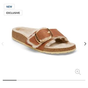 Birkenstock Shearling Sandal Size 38